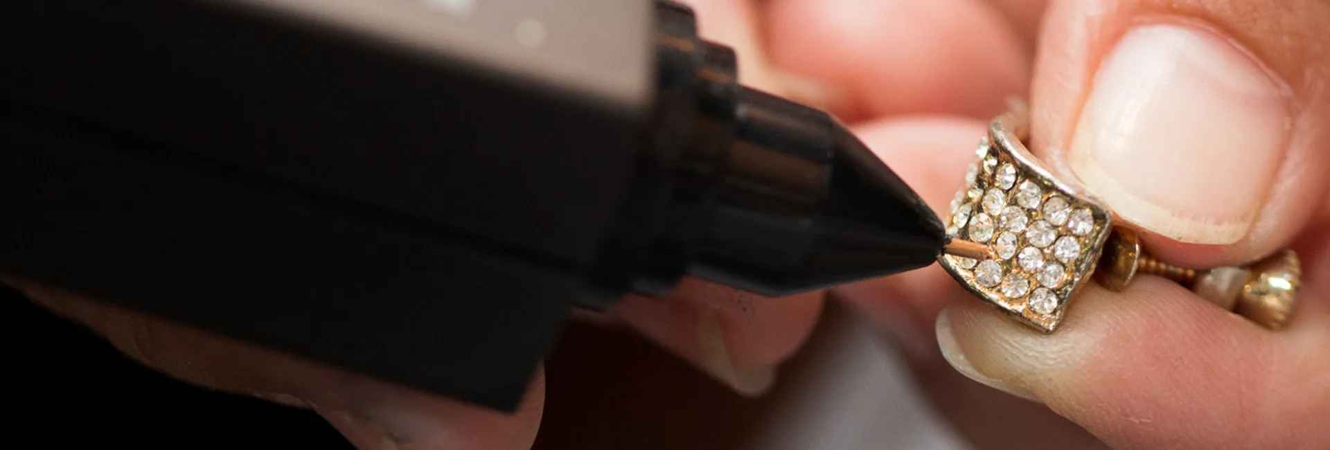 Inside Gold Mind Jewelers Sharon showcasing gold, diamonds, and luxury watches