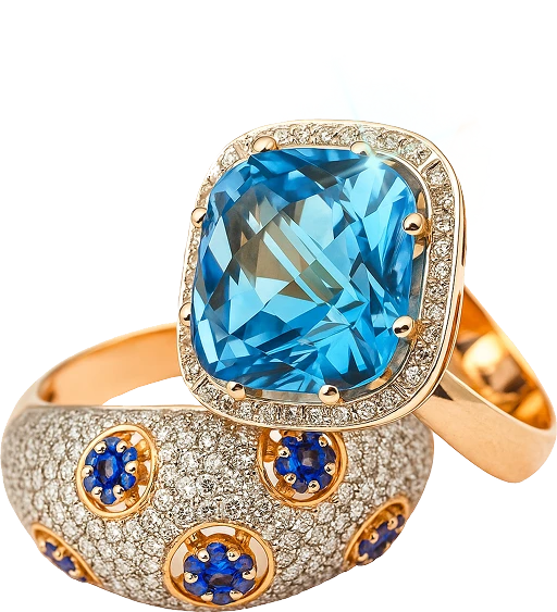 Customer selling antique and estate jewelry at Gold Mind Jewelers Sharon