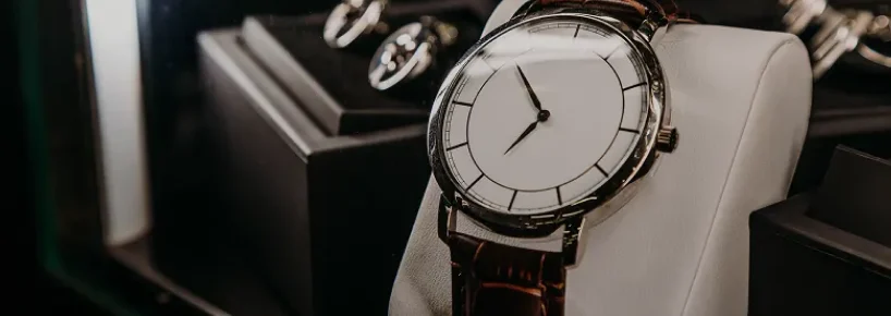 Appraisal of a luxury wristwatch at Gold Mind Jewelers Sharon for cash offer