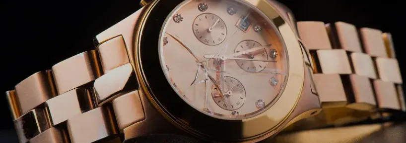 Appraisal of a luxury wristwatch at Gold Mind Jewelers Sharon for cash offer